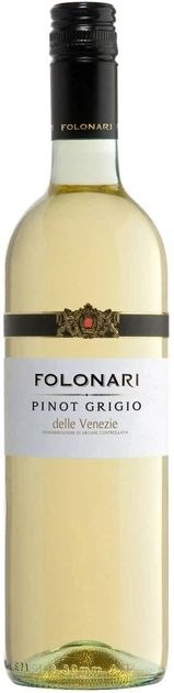 Вино Folonari Pinot Grigio delle Venezie сухе біле 12% 0.75 л